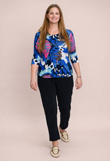 Go To Classic T Relax, 3/4 Sleeve, Print