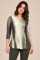 Go To Classic T Relax, 3/4 Sleeve, Print