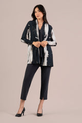 Double Loop Cardigan, Print