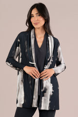 Double Loop Cardigan, Print