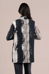 Double Loop Cardigan, Print