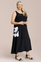 EZ Flare Dress, Print Pocket