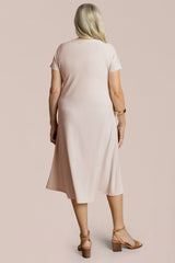 Fit & Flare Dress, Short Slv