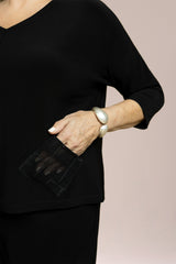 Honeycomb Mesh Mix Revel Top