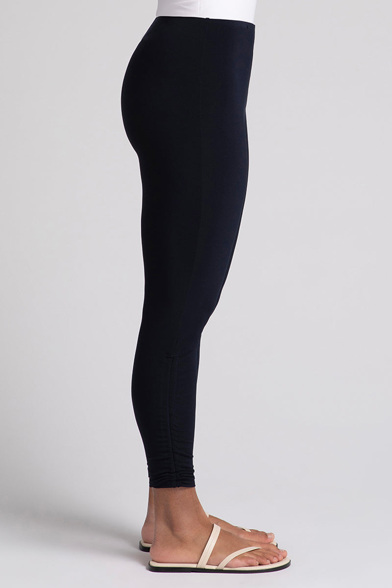 Revelry Ruched Legging, Navy