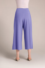 Side Slit Wide Capri