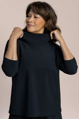 Soffio Crepe Slouch Sweatshirt
