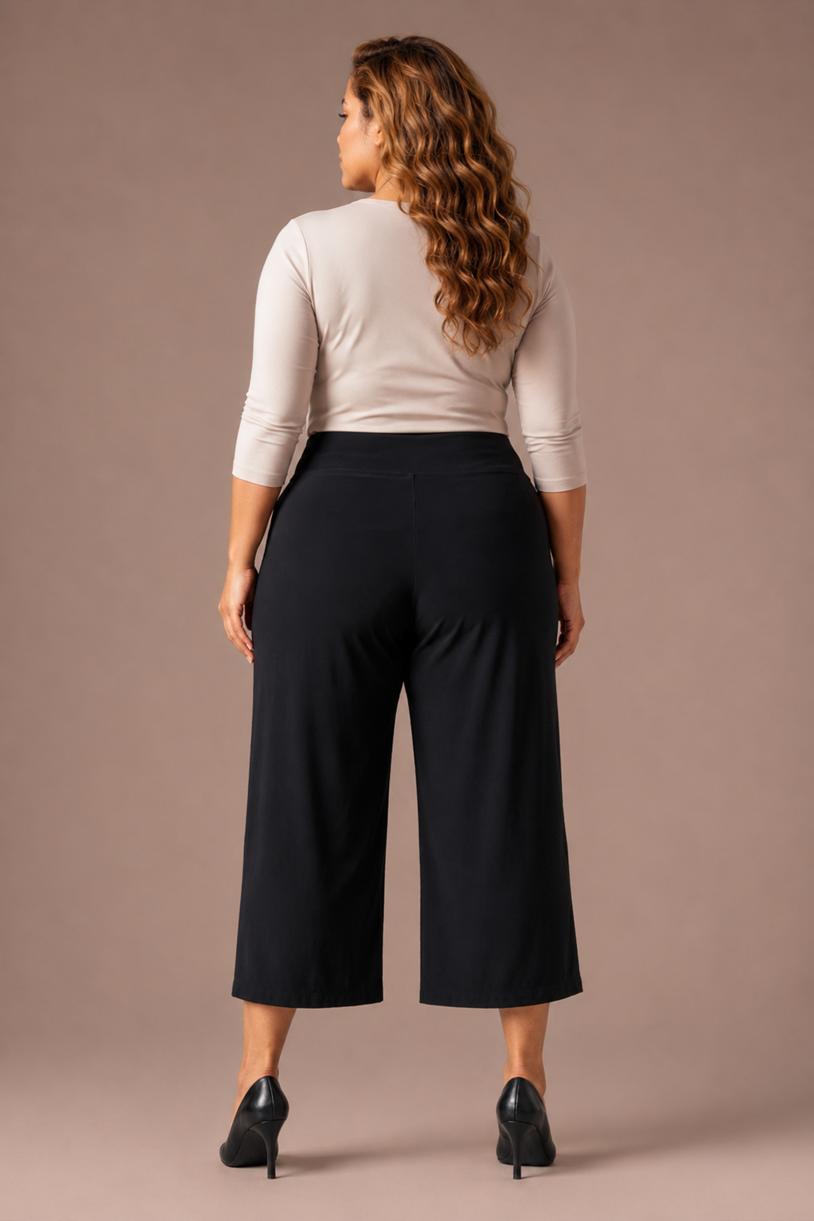 Easy Wide Leg  Crop