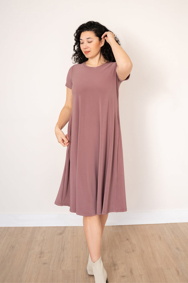 Fit & Flare Dress | Rose