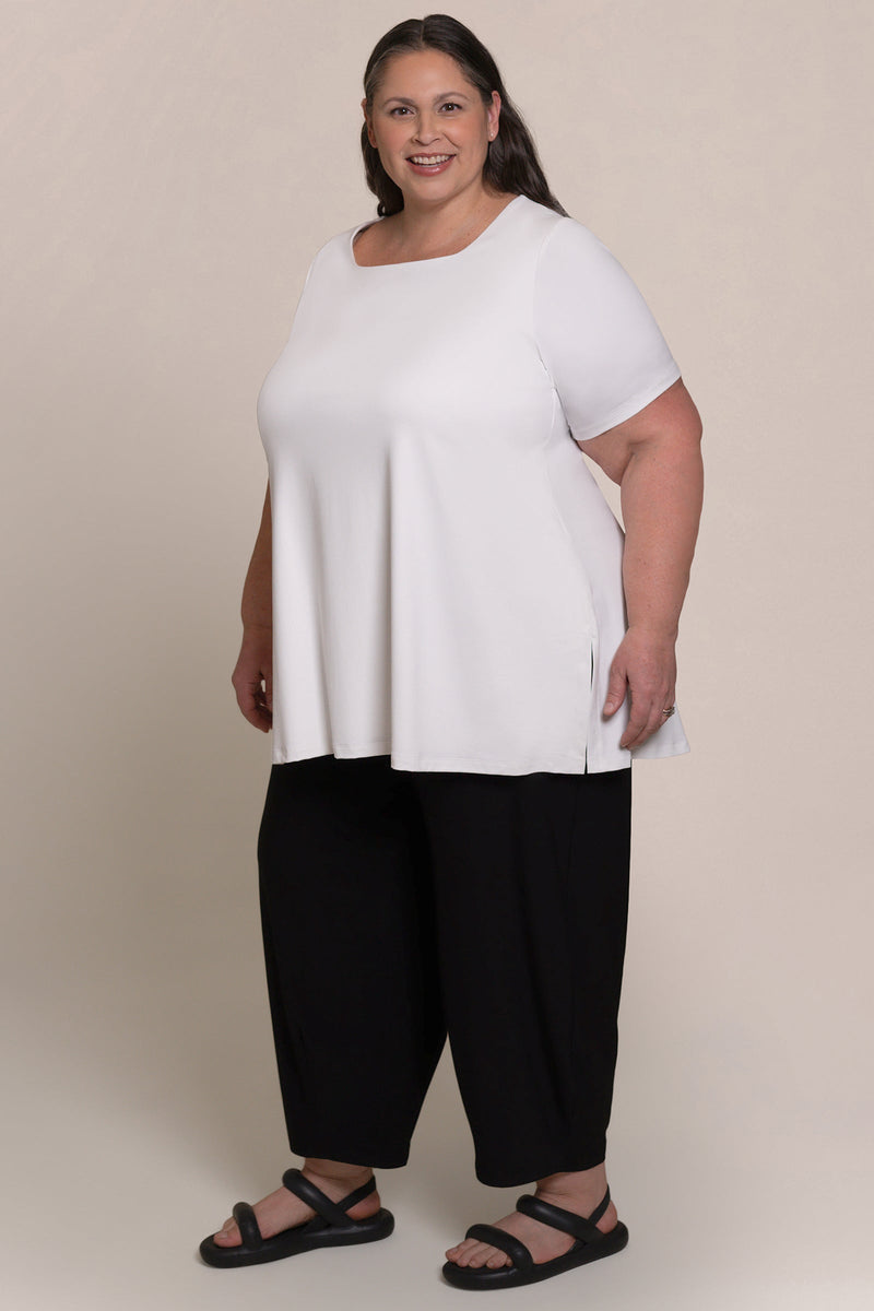 Soft Square Neck Top Plus