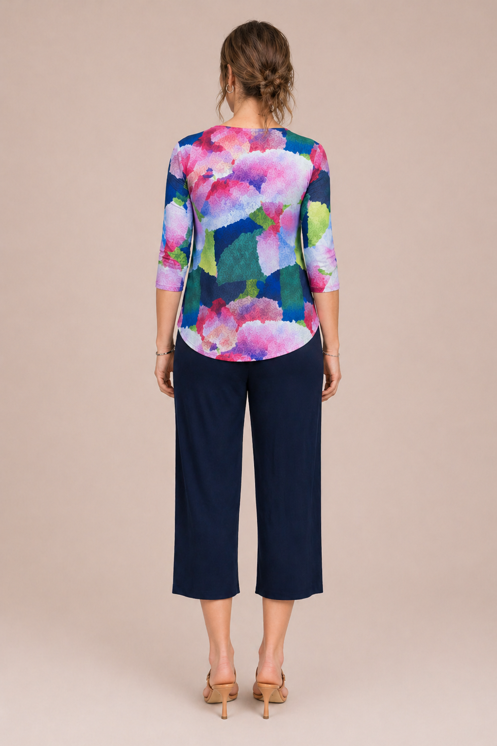 Go To Classic T Relax, 3/4 Sleeve, Print