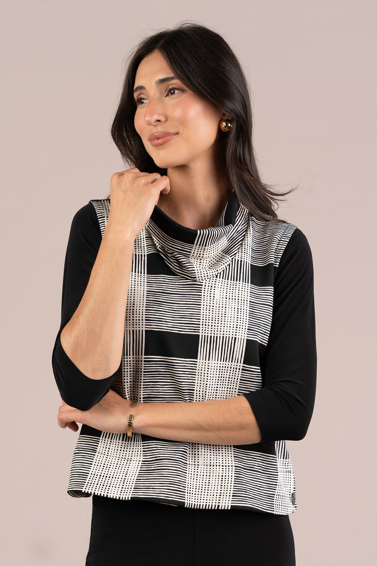 Cloud Top It Up Smock, Print