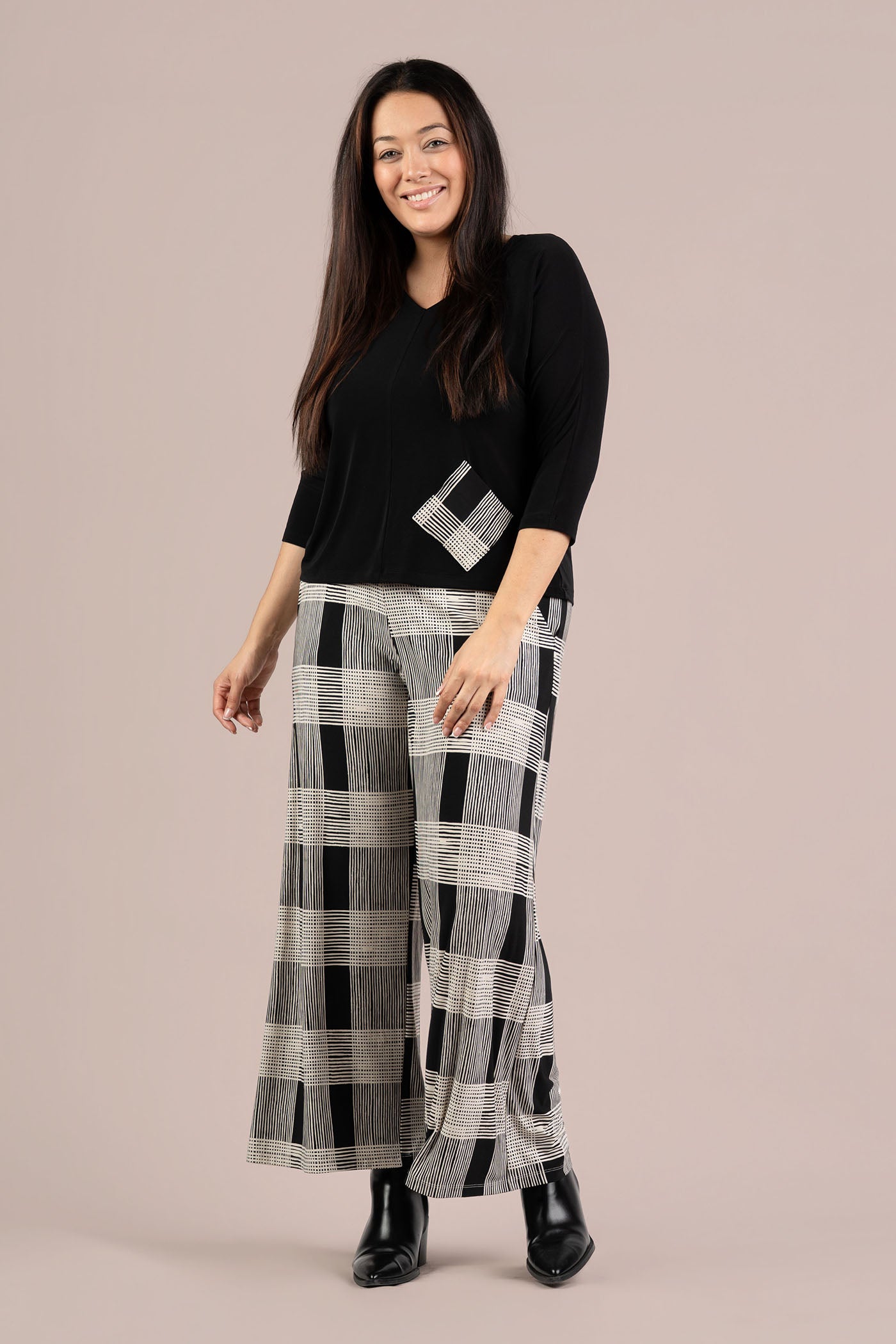 Revel Top, Print Pocket