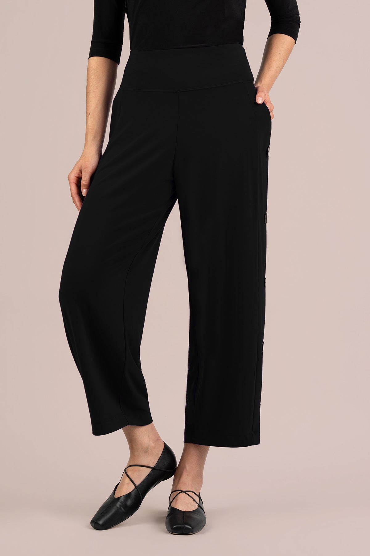 Buttoned Up Lantern Pant