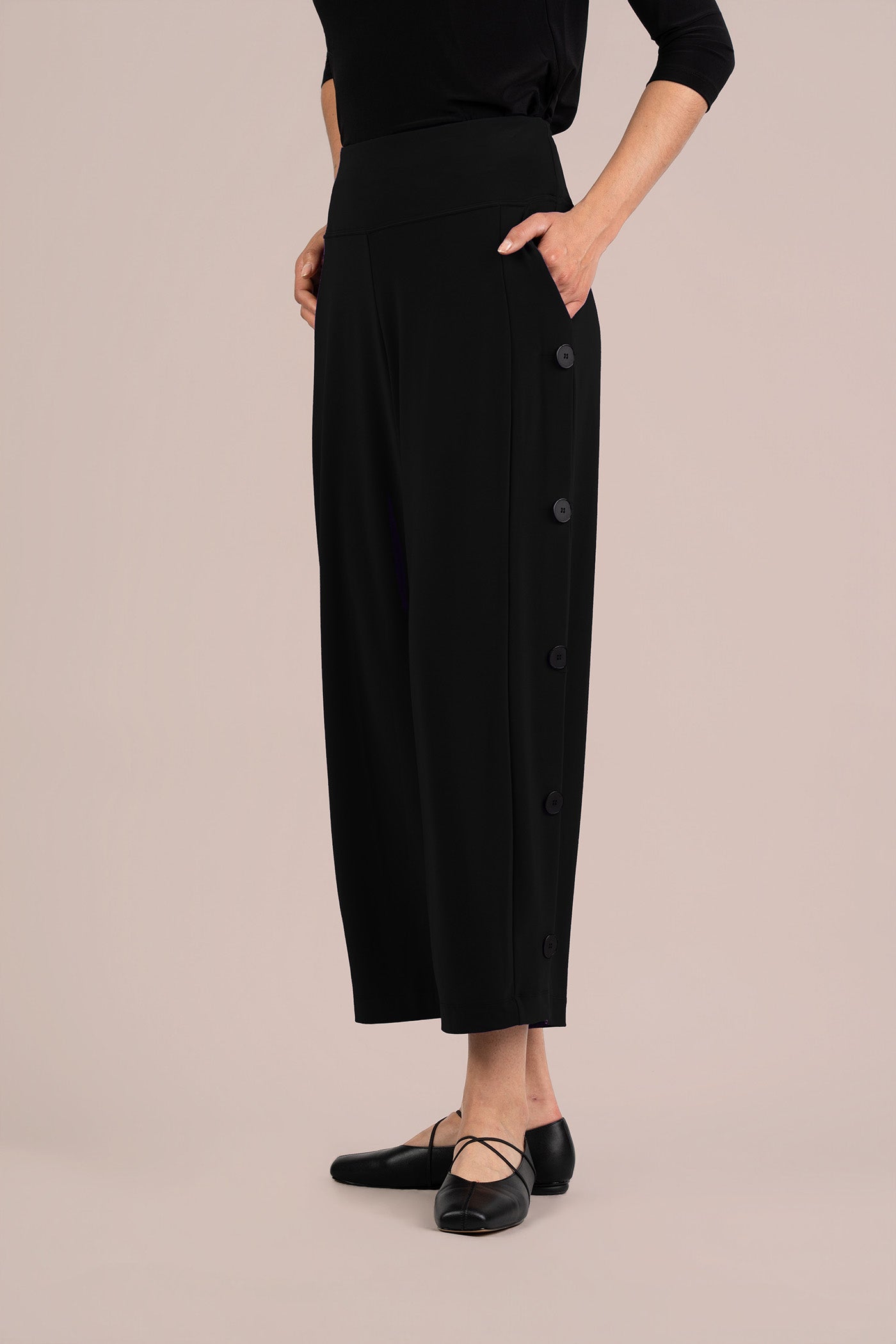 Buttoned Up Lantern Pant
