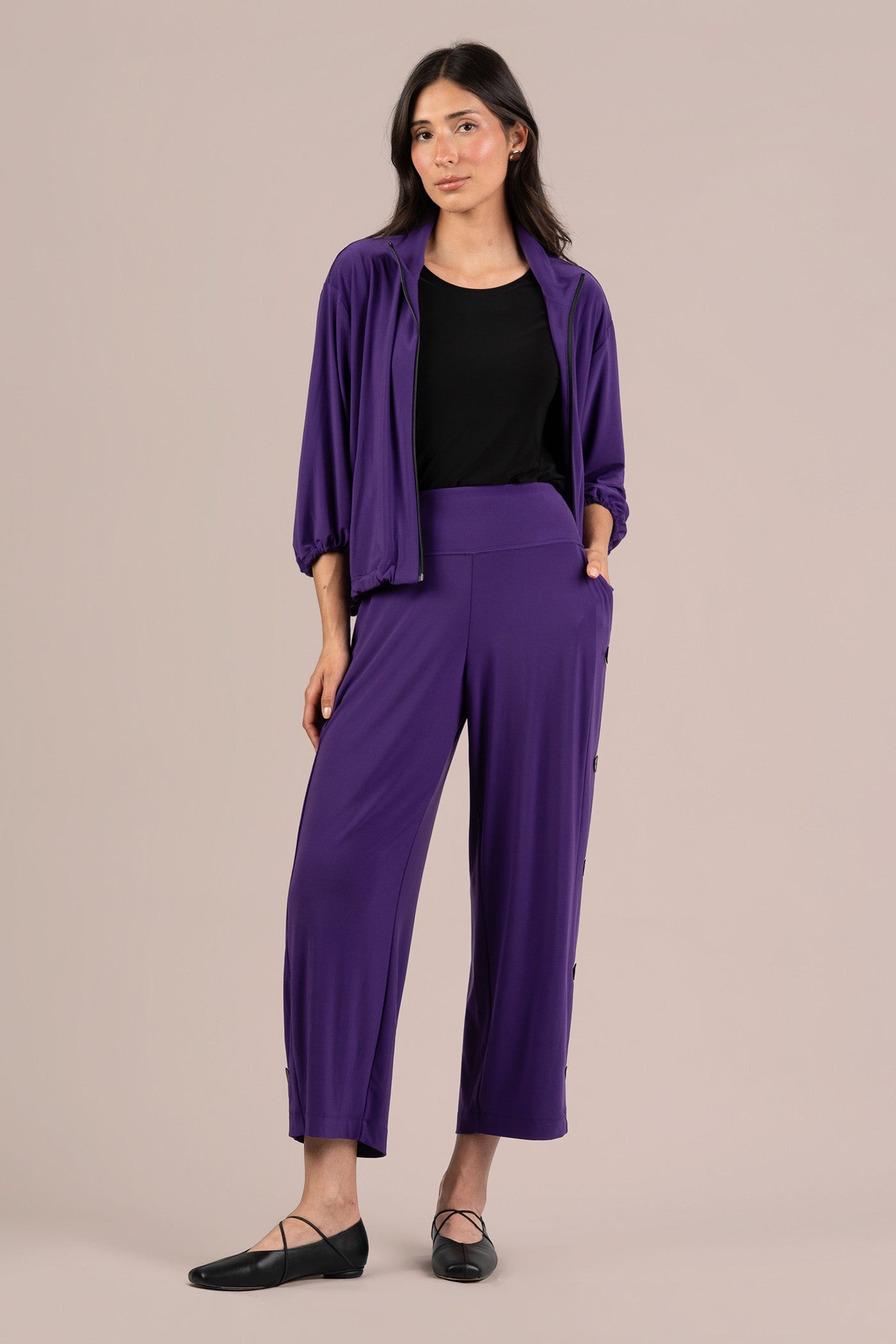 Buttoned Up Lantern Pant