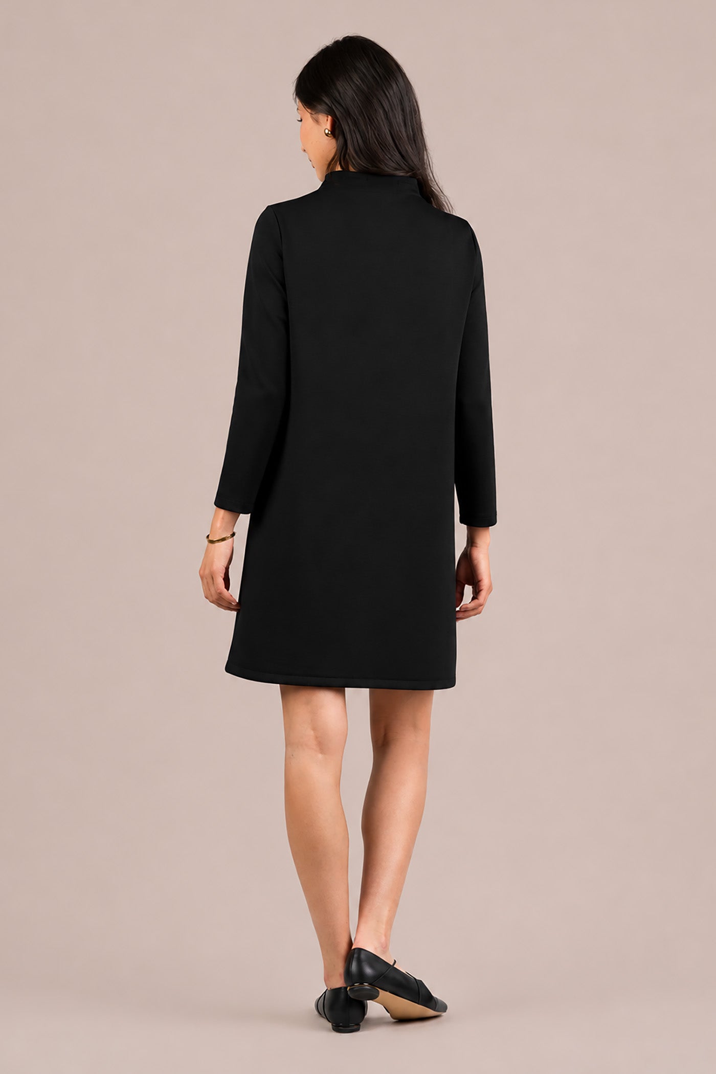 Cloud Seam Front Dress