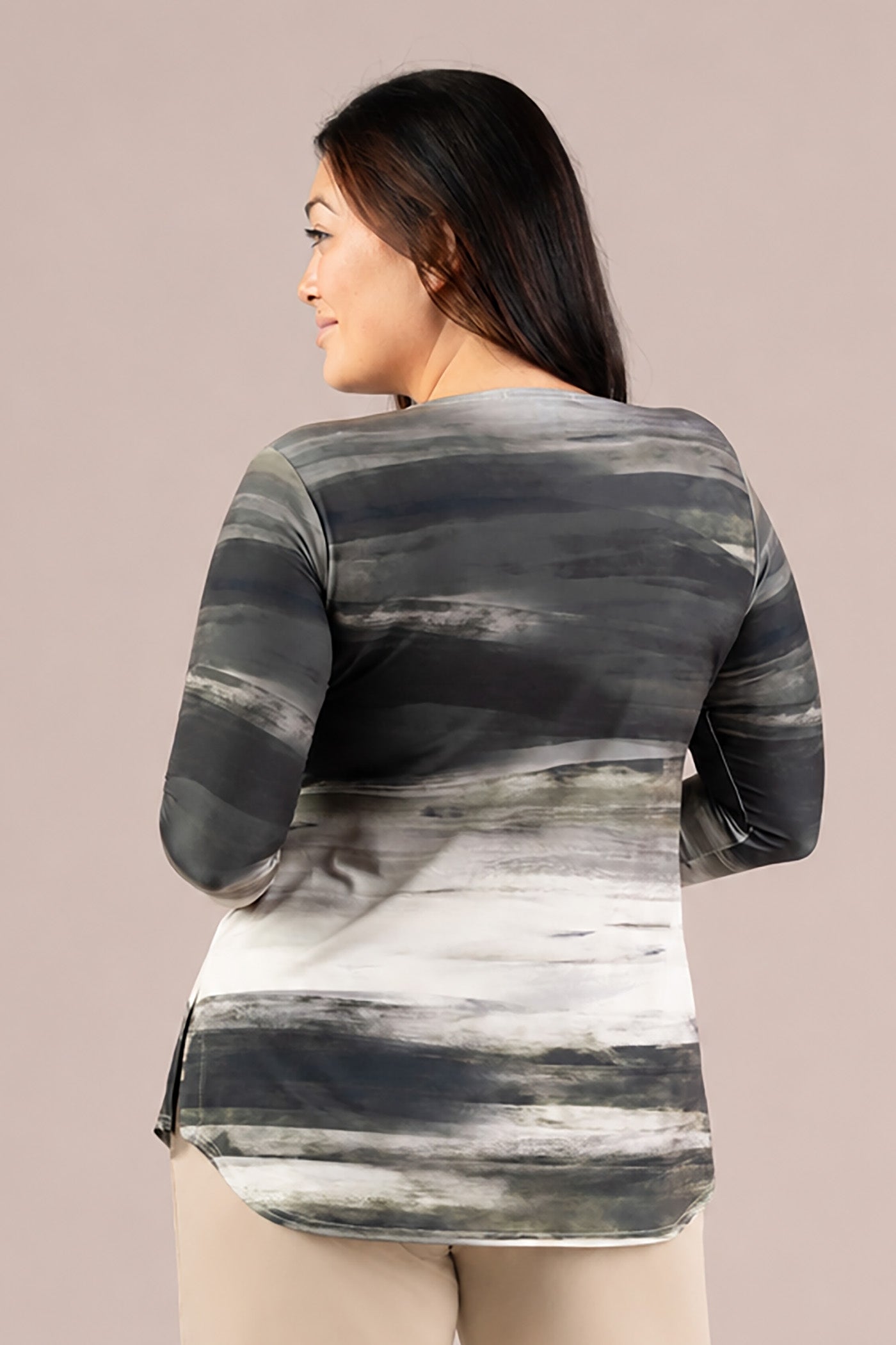 Go To Classic T Relax, 3/4 Sleeve, Print