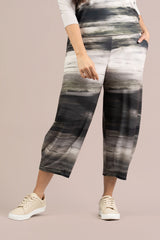 Narrow Lantern Pant Print