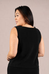 Soffio Crepe Nu Flared Shell