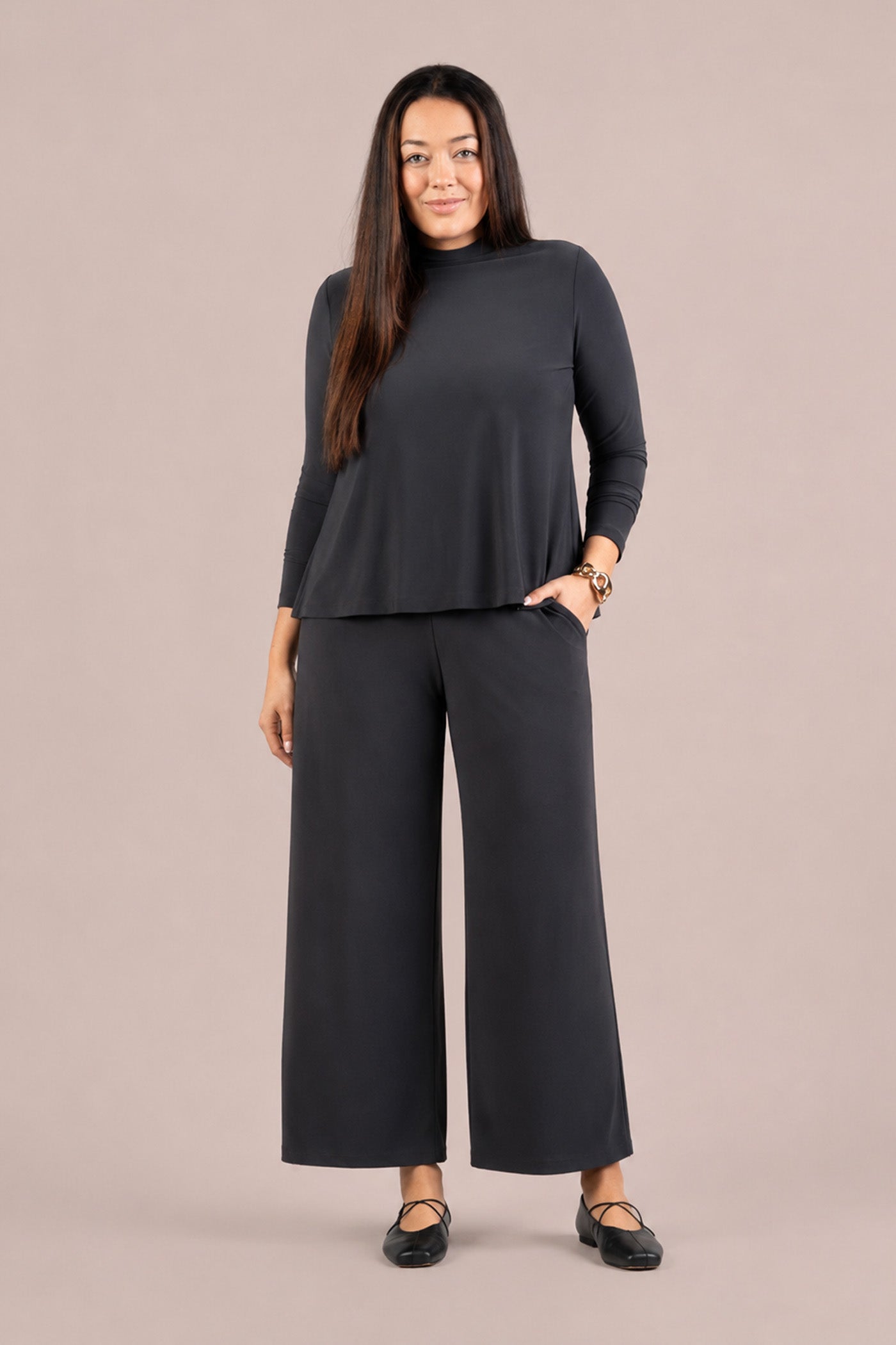 Echo Mock Neck Top