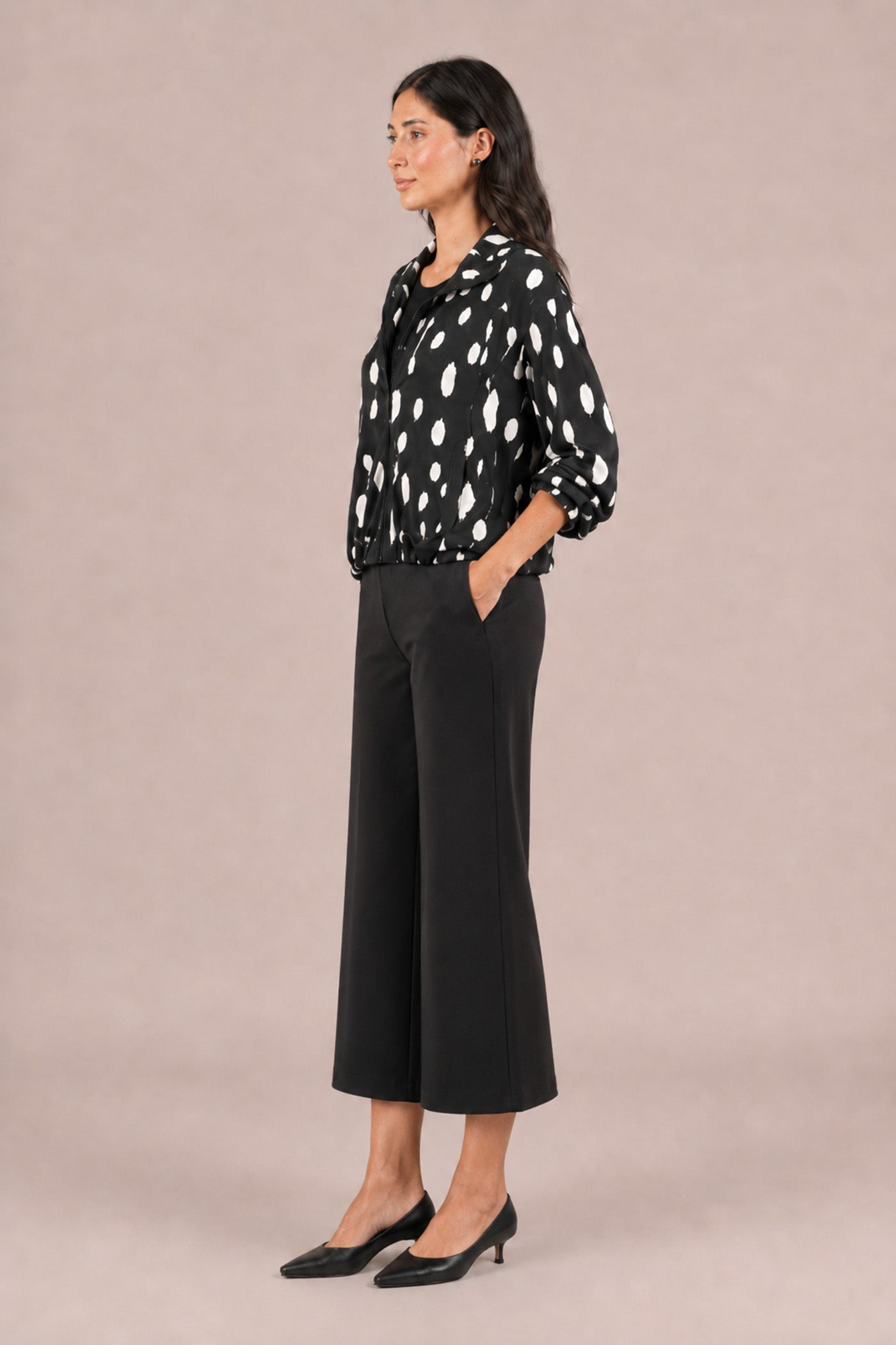 Belleza Zip Jacket Print