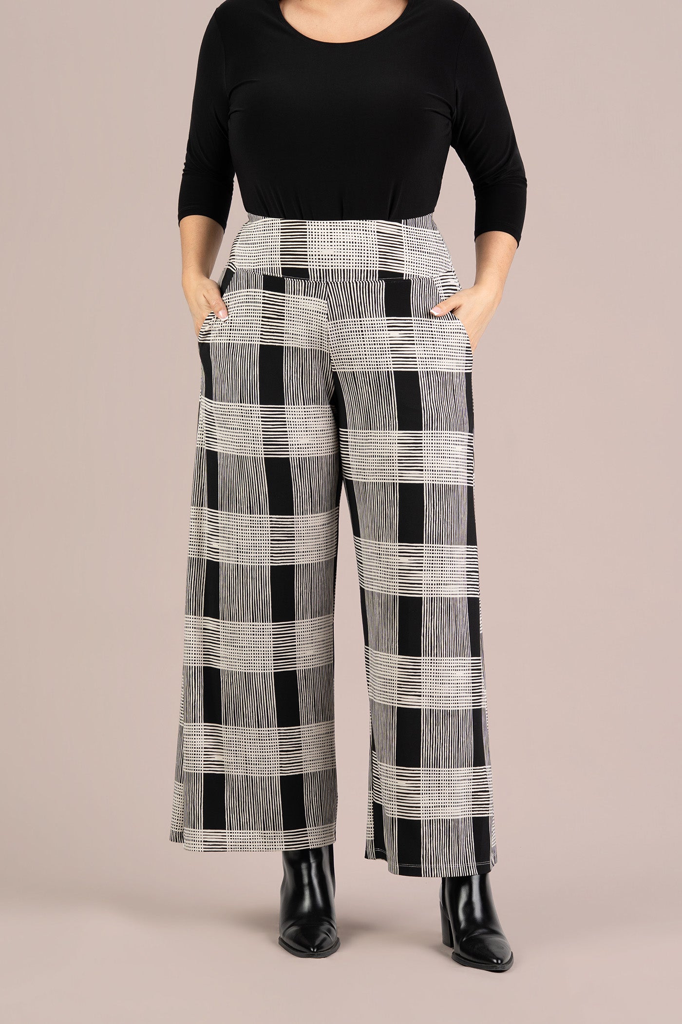 Wide Leg Trouser Print