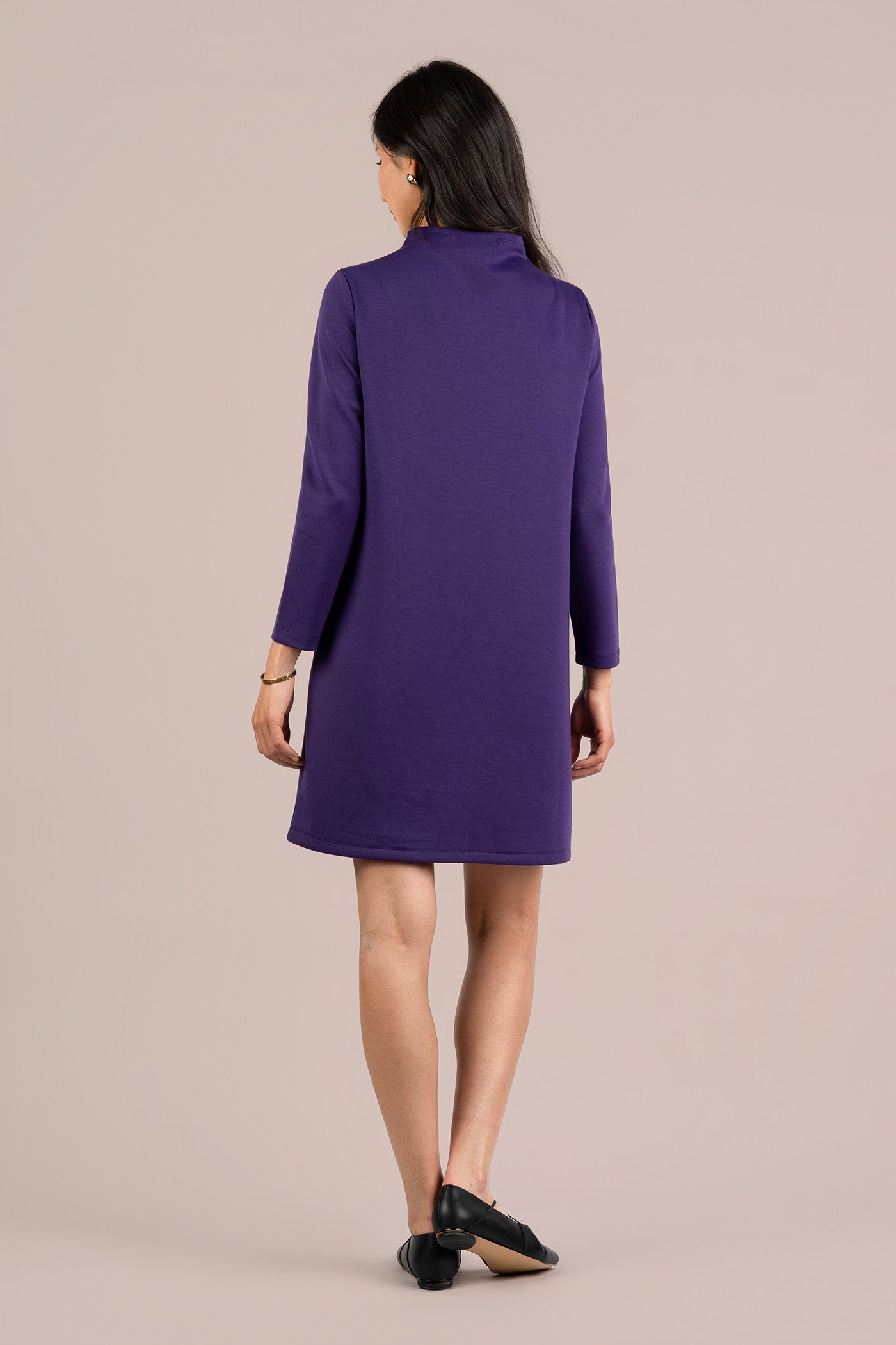 Cloud Seam Front Dress