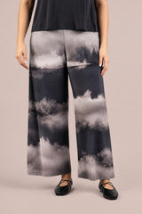 Wide Leg Trouser Print