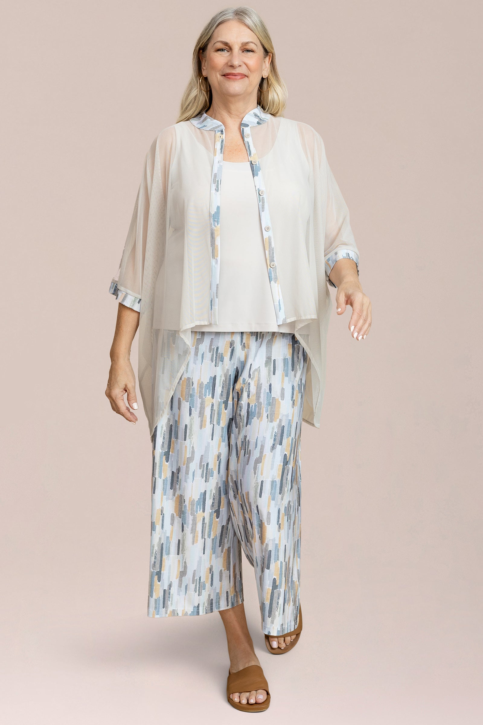 Barely Serena Shirt Print Jersey