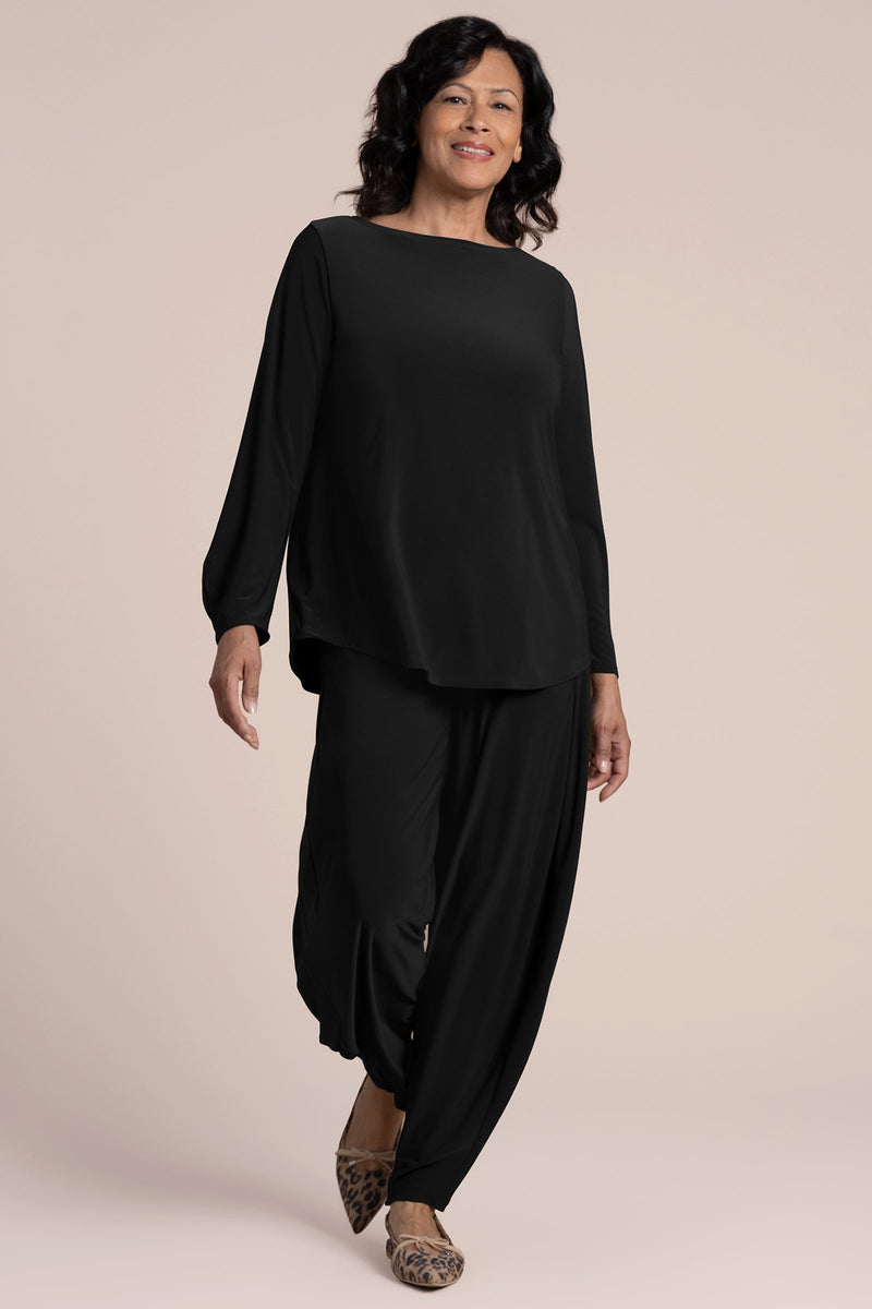 Narrow Barrel Pant Midi