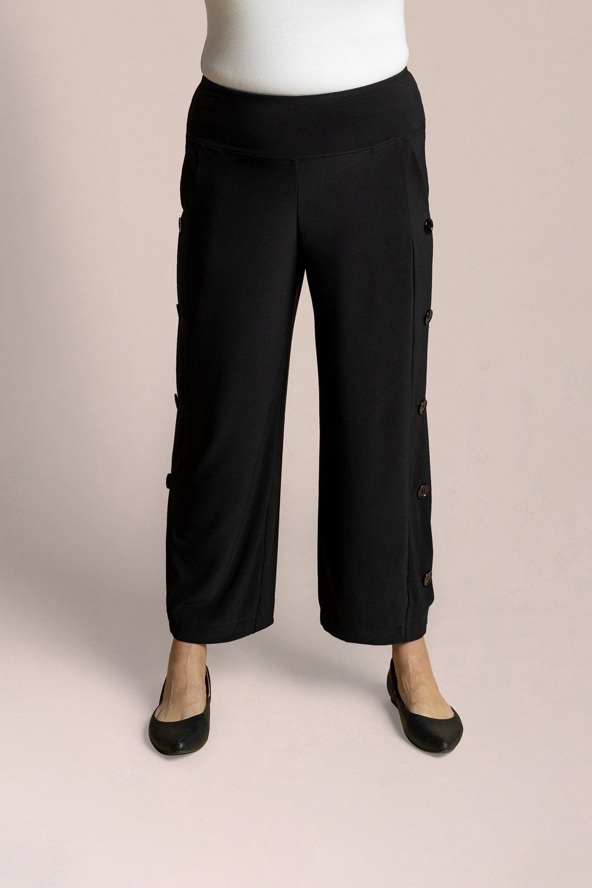 Buttoned Up Lantern Pant
