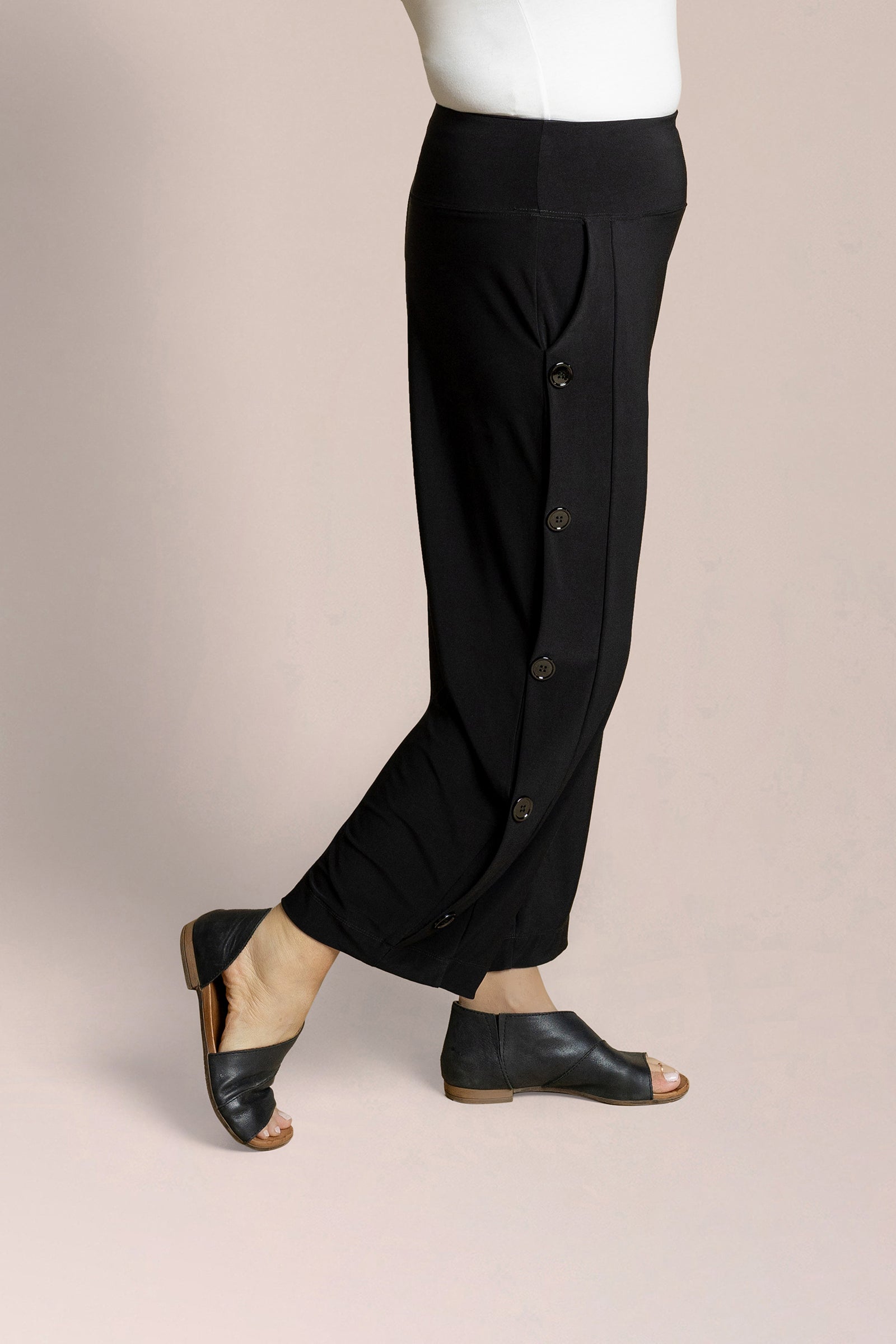 Buttoned Up Lantern Pant