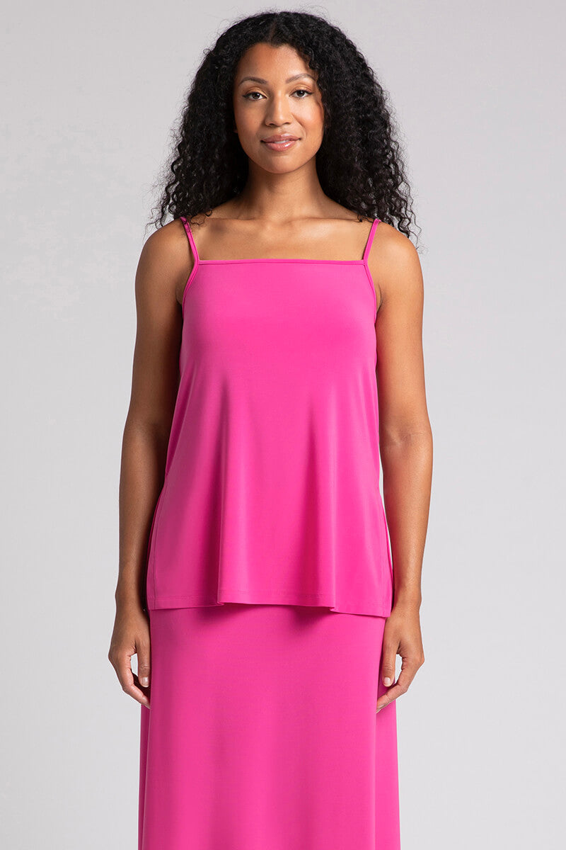 Sympli Spring/Summer 2024-22319-4-Flutter Dolman Top-Peony