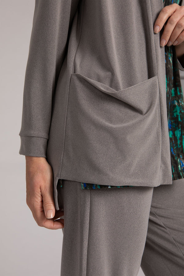 Core Cardigan Plus | Melange Sand