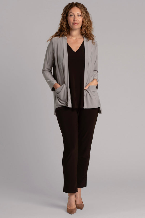 Core Cardigan Plus | Taupe