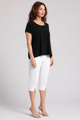 Dolman Scoop Neck Boxy Top