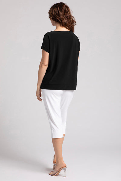 Dolman Scoop Neck Boxy Top