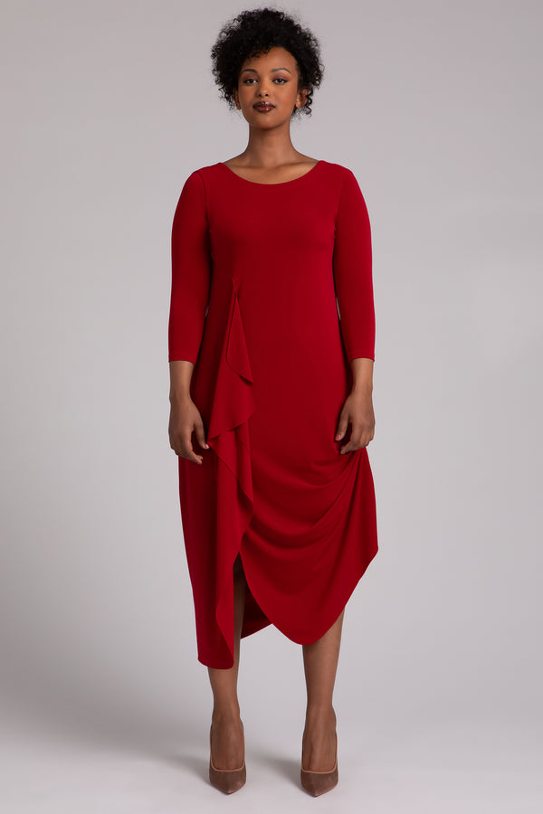 Drama Dress | Red