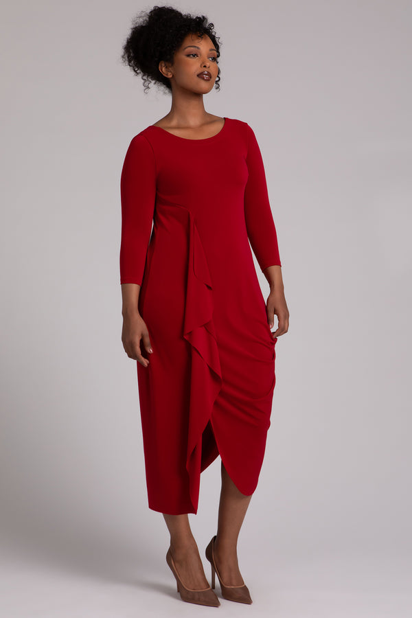 Drama Dress | Red