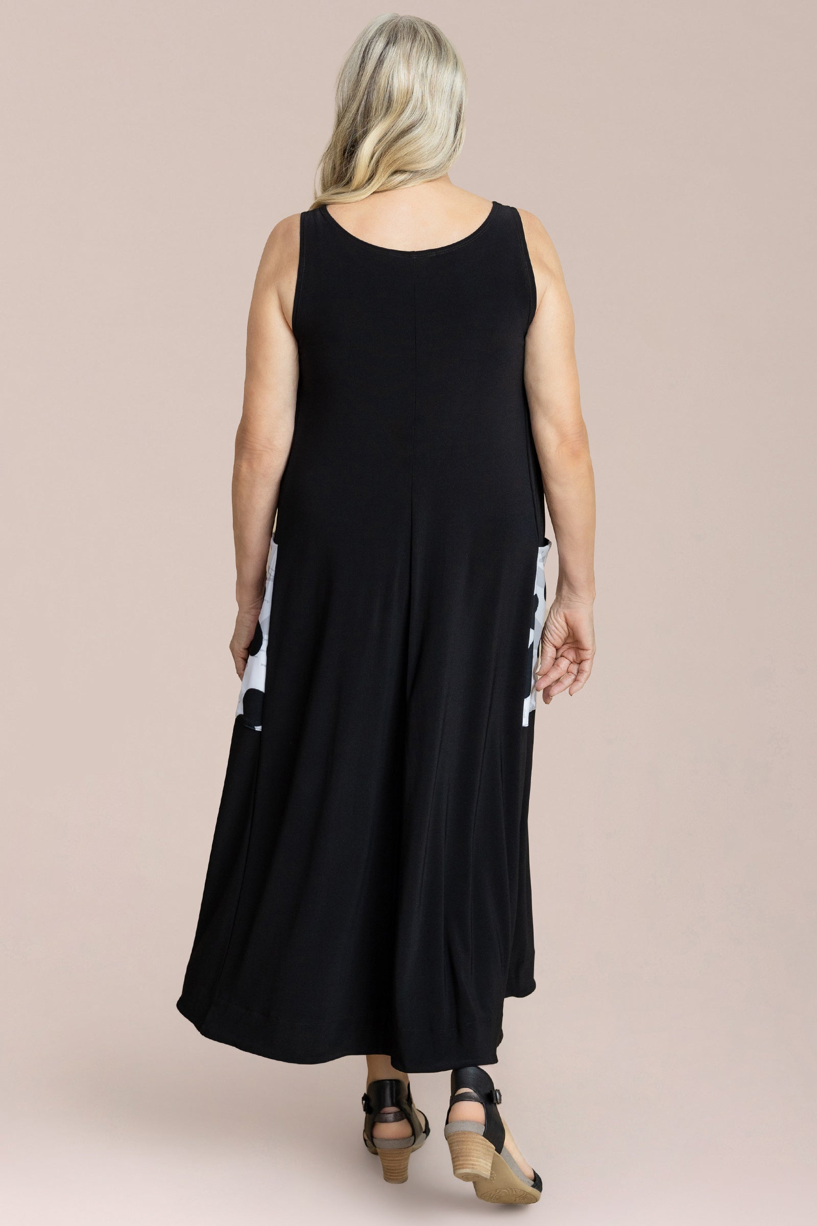 EZ Flare Dress, Print Pocket