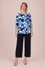 Go To Classic T Relax, 3/4 Sleeve, Print