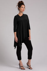 Flounce Boomerang Tunic Plus