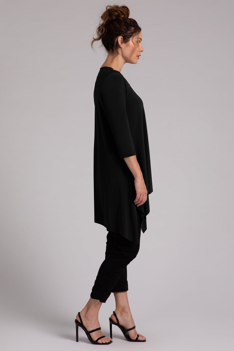 Flounce Boomerang Tunic Plus