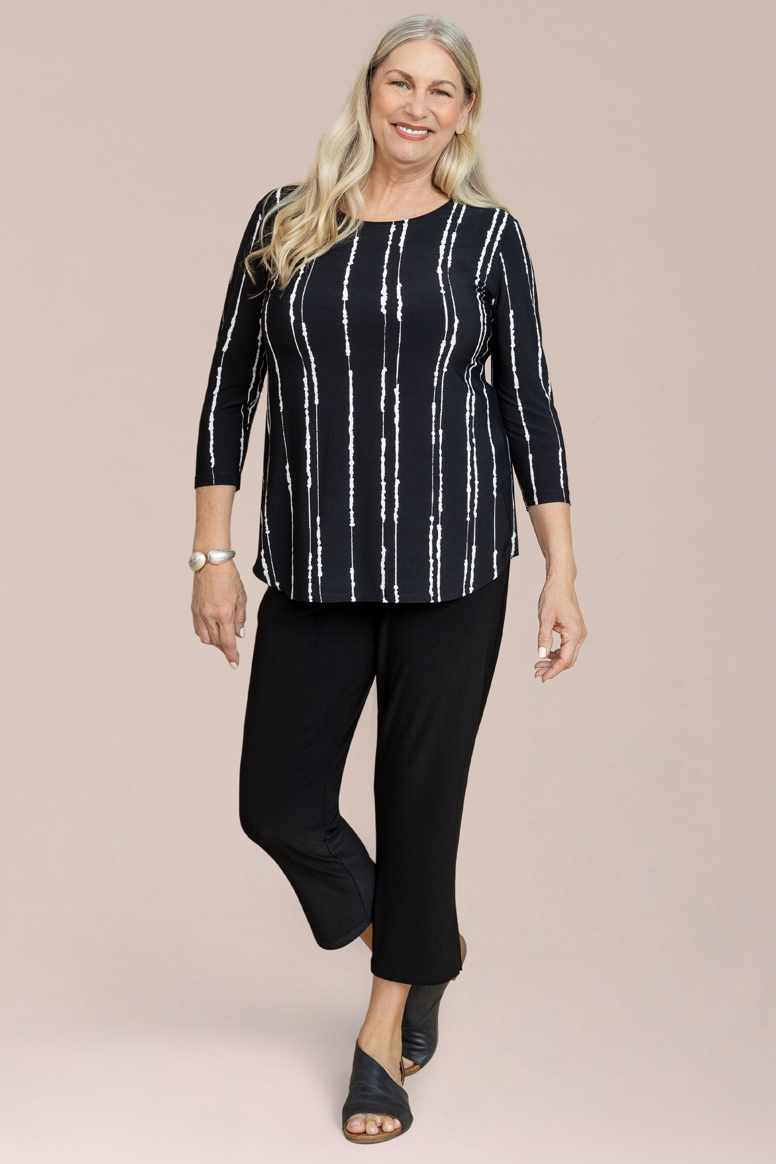 Go To Classic T Relax, 3/4 Sleeve, Print