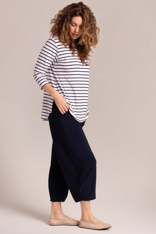 Go To Classic T Relax | Navy Stripe