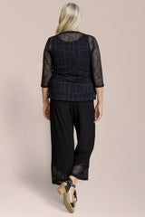 Honeycomb Mesh Everyday T, 3/4 slv