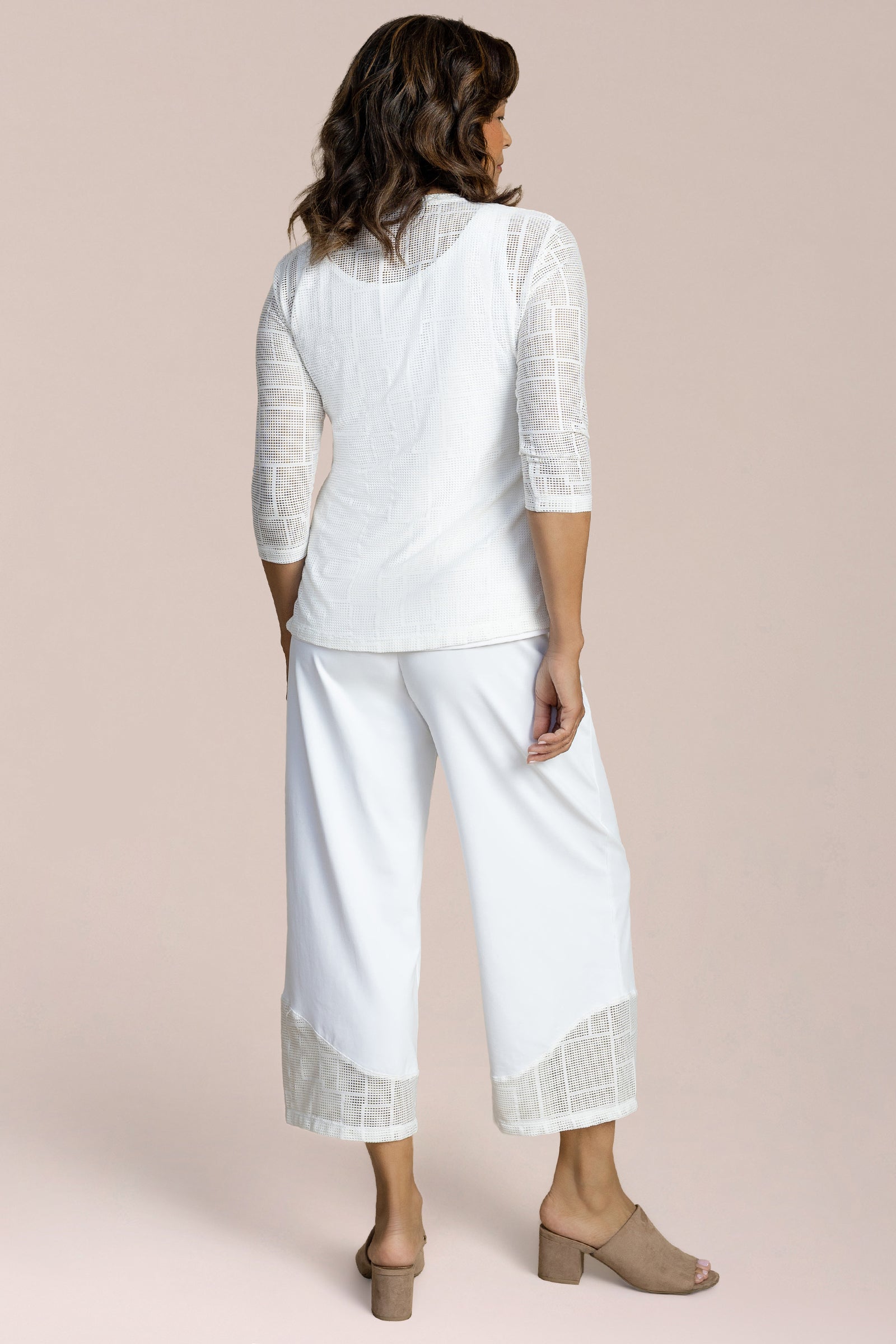 Honeycomb Mesh Everyday T, 3/4 slv