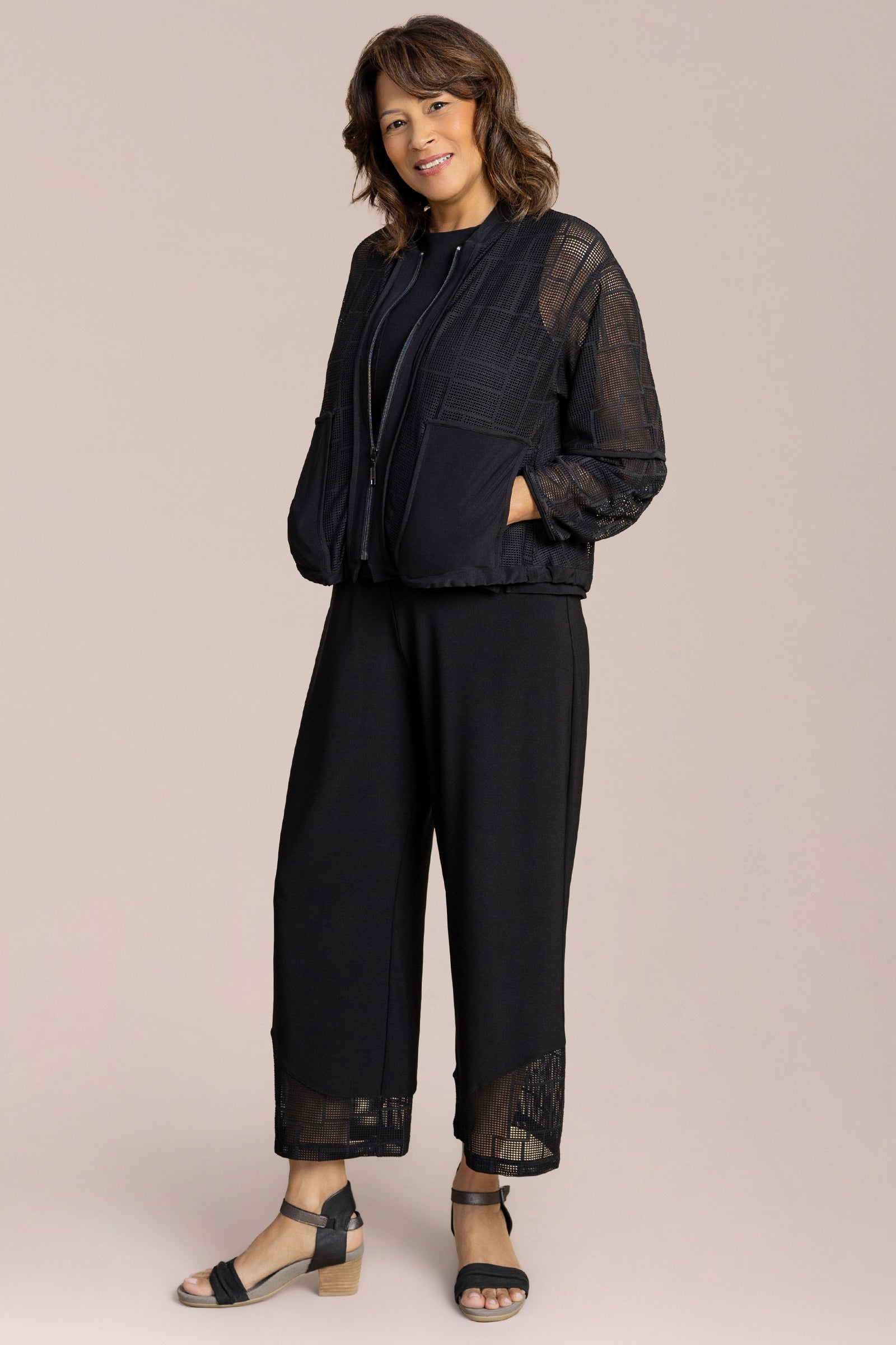 Honeycomb Mesh Me Up Jacket