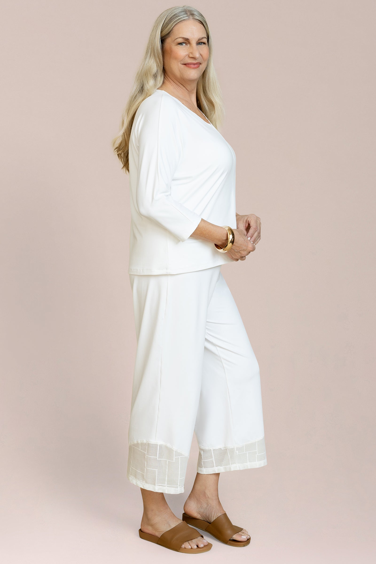 Honeycomb Mesh Mix Revel Top